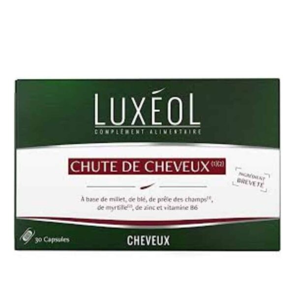Chute De Cheveux 30 Capsules Luxeol Luxeol