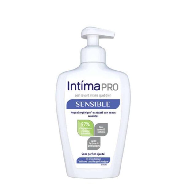INTIMA PRO – SENSIBLE – Soin Lavant Intime Quotidien – 200 ml